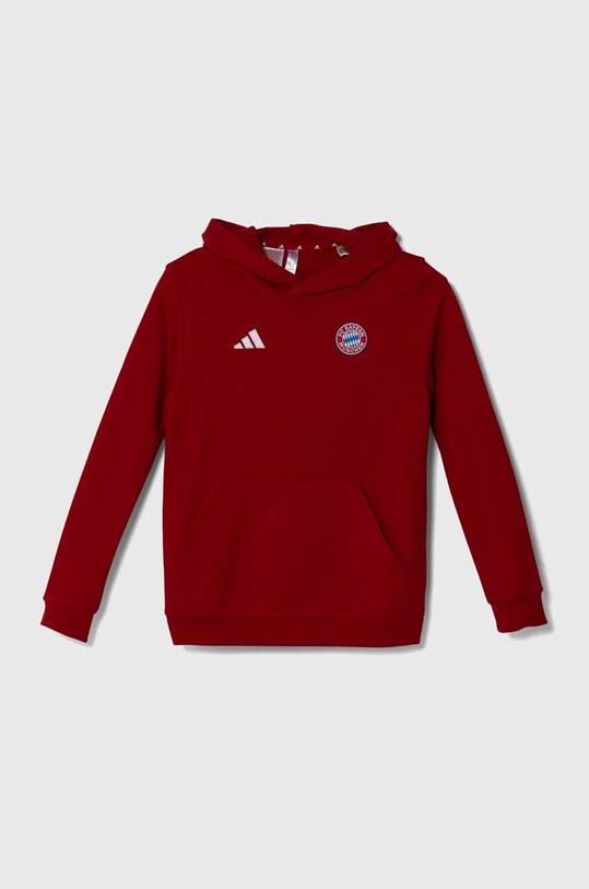 Dětská mikina adidas Performance FCBIDS HD IT4134 červená AW24