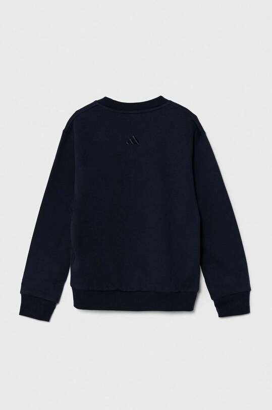 Chłopiec adidas bluza dziecięca J SZN GFX CREW IW0921 granatowy