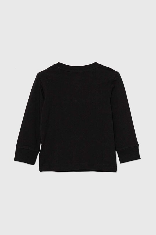 adidas Originals longsleeve copii LONG SLEEVE IW1006 negru AW24