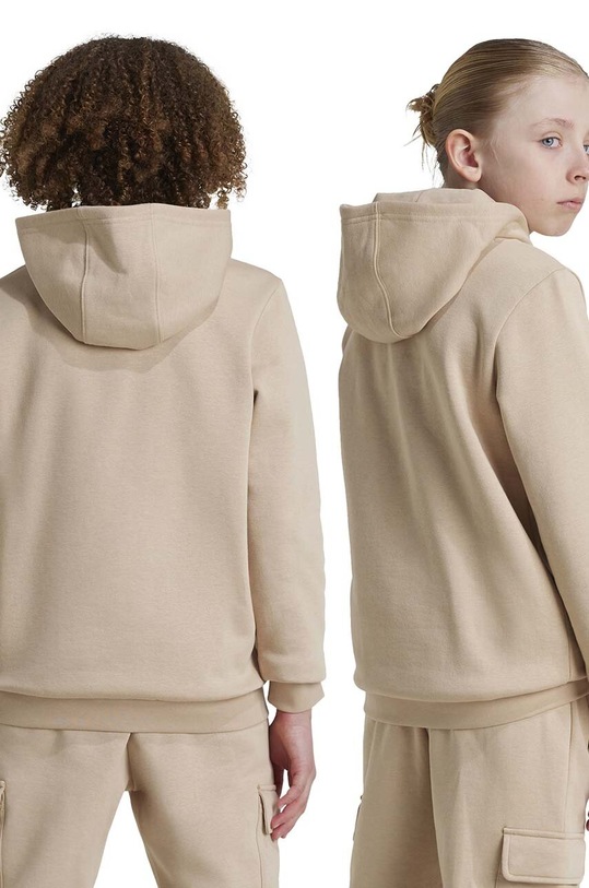 Dječja dukserica adidas Originals HOODIE IX5283 bež