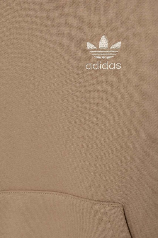 Dětská mikina adidas Originals HOODIE béžová IX5283