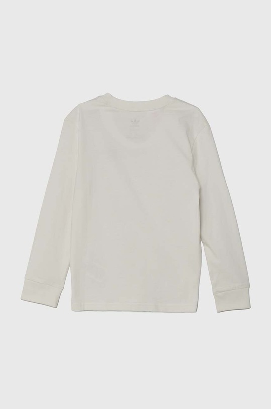 Chłopiec adidas Originals longsleeve bawełniany dziecięcy LONG SLEEVE IX5305 biały
