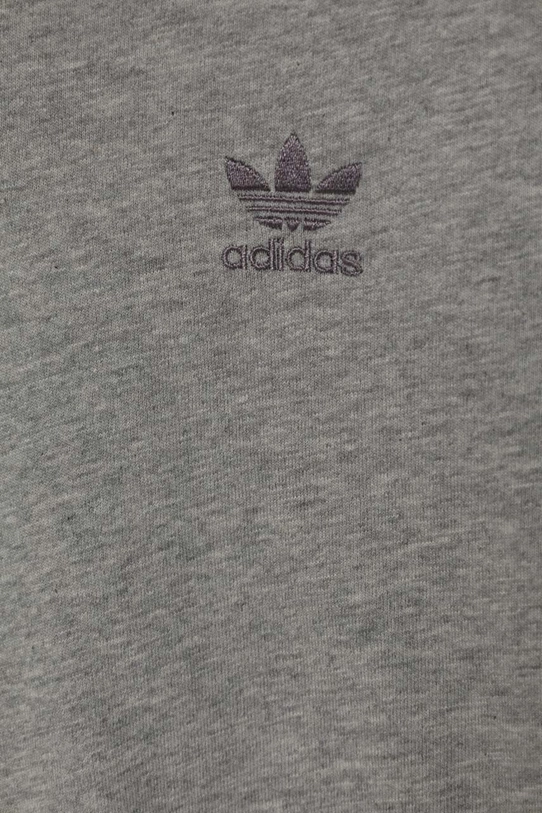 Dječja pamučna majica dugih rukava adidas Originals LONG SLEEVE siva IX5306