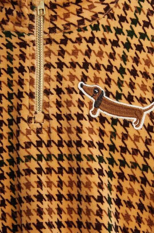 Дитяча бавовняна кофта Mini Rodini Dog бежевий 2472011213