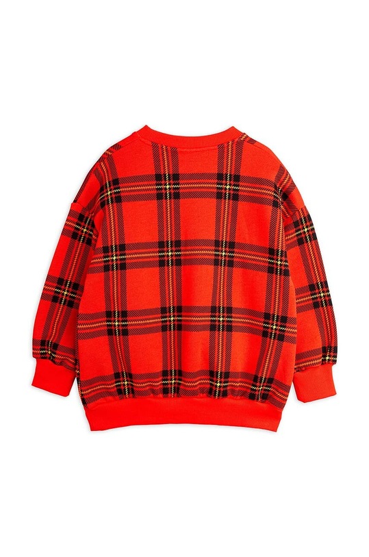Detská bavlnená mikina Mini Rodini 2472015542 červená AW24