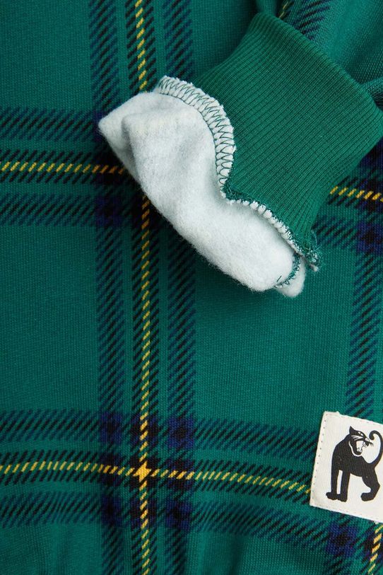 Chlapec Detská bavlnená mikina Mini Rodini 2472015575 zelená