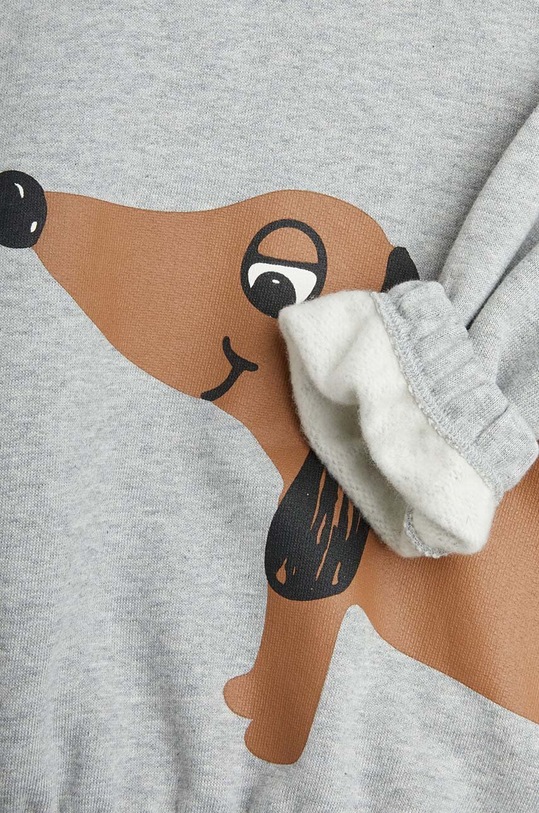 Chłopiec Mini Rodini bluza bawełniana dziecięca Dog 2472015994 szary