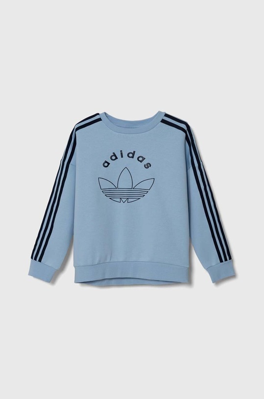 adidas Originals bluza dziecięca CREW IX6845 niebieski AW24