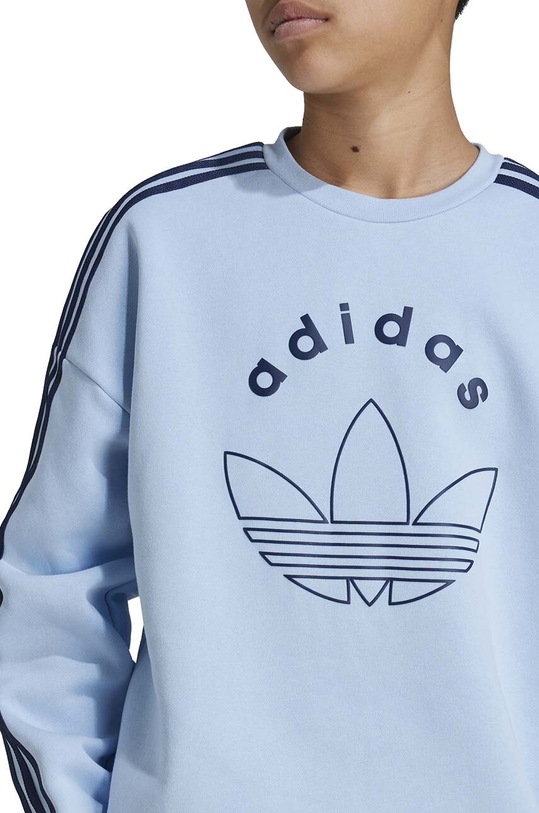 adidas Originals bluza dziecięca CREW IX6845 niebieski
