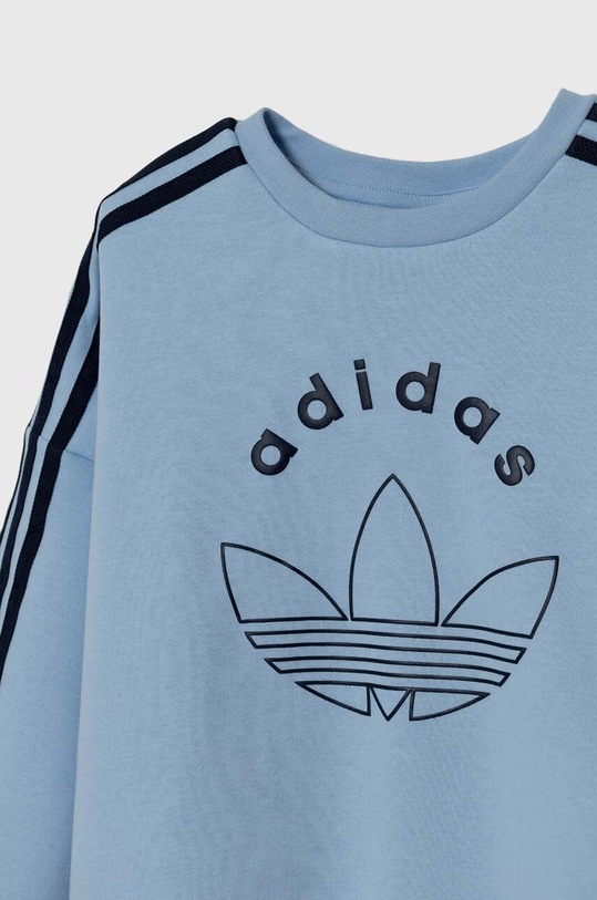 adidas Originals bluza dziecięca CREW niebieski IX6845