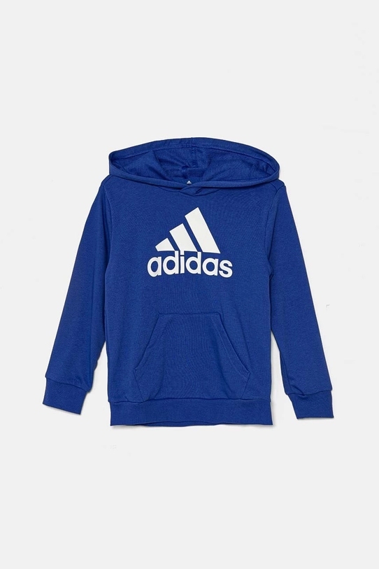 Dječja dukserica adidas LK BL FT HD IX7321 mornarsko plava AW24