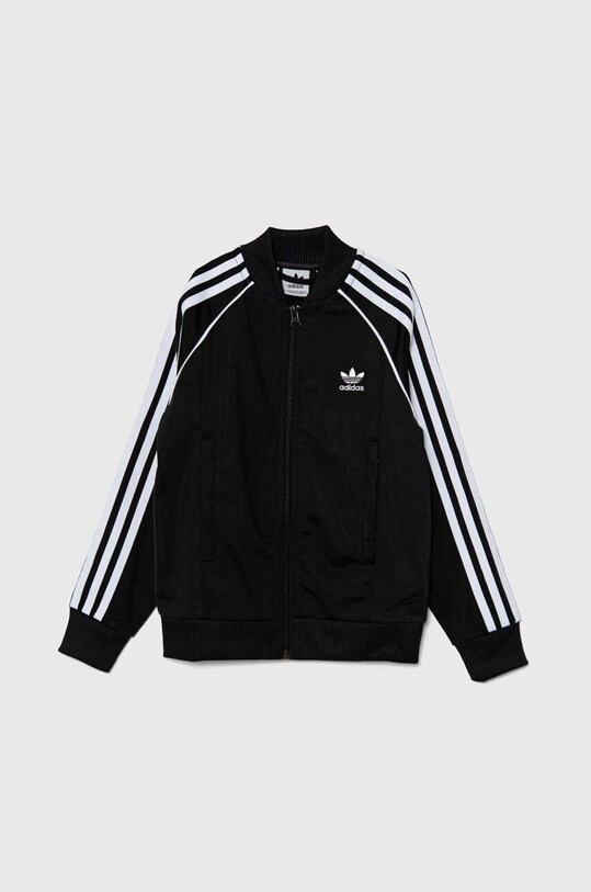 Παιδική μπλούζα adidas Originals SST TRACK TOP IX7628 μαύρο AW24