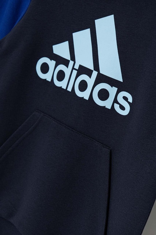 Dětská mikina adidas J BL CB HD námořnická modř IX9511