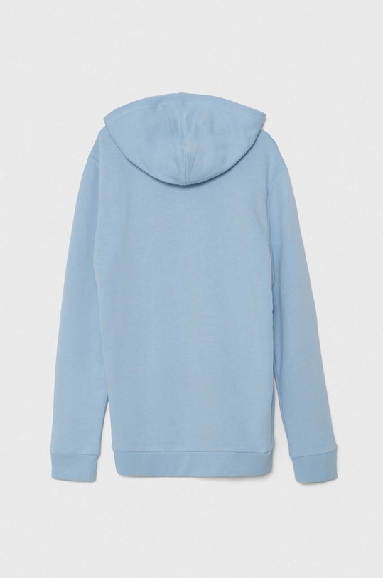 CHLAPEC Dětská mikina adidas U BL 2 HOODIE IX9554 modrá