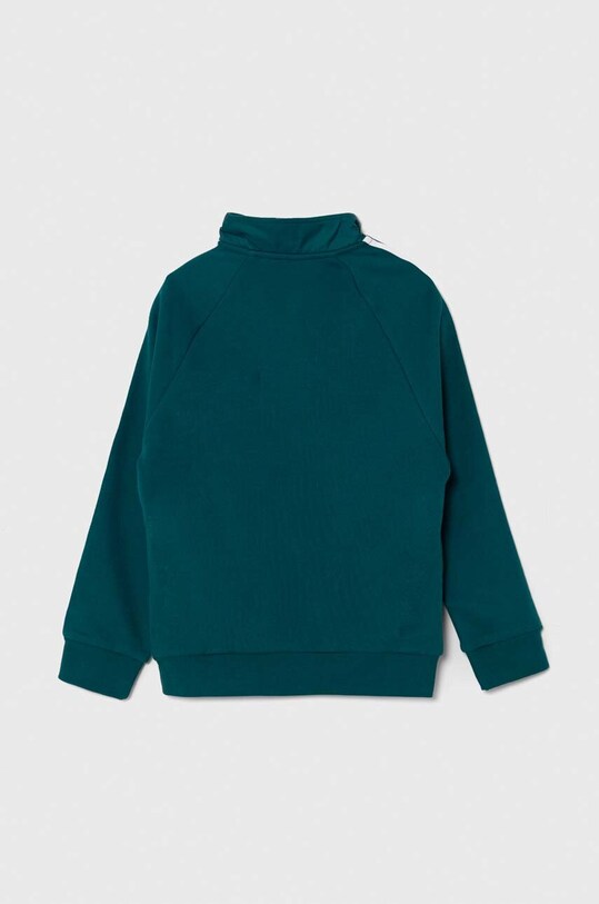 Băieți adidas Originals hanorac de bumbac pentru copii HZ CREW IY0012 turcoaz