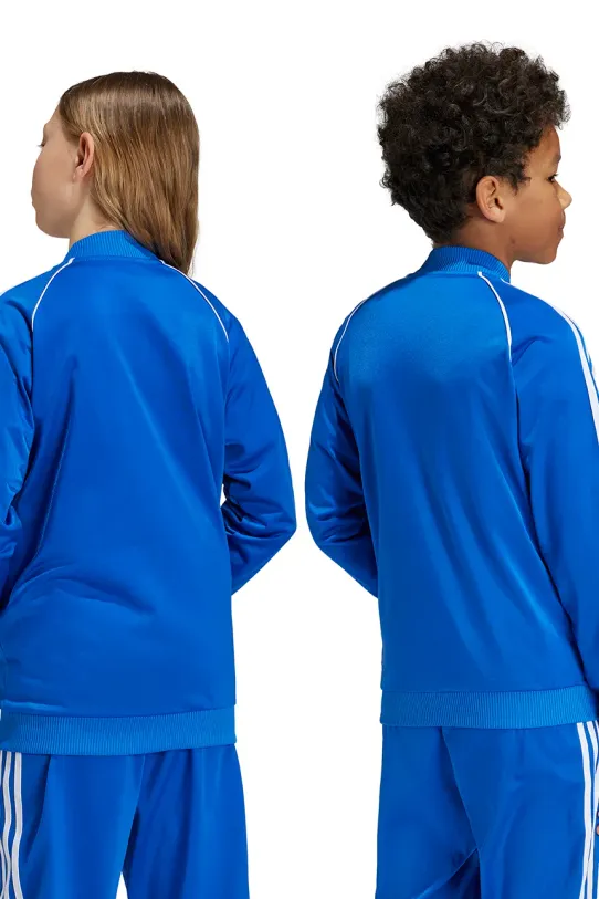 Дитяча кофта adidas Originals SST TRACK TOP IY1583 блакитний