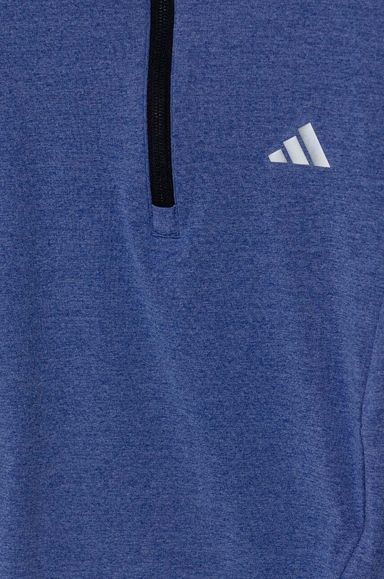 Dětská mikina adidas J HEA 1/2 ZIP modrá IY7782