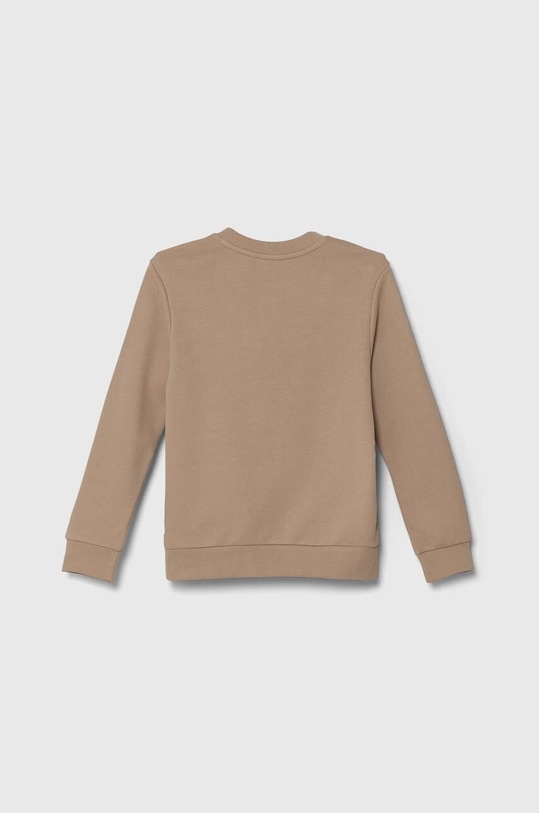 Fiú adidas Originals gyerek melegítőfelső pamutból CREW IZ4811 bézs