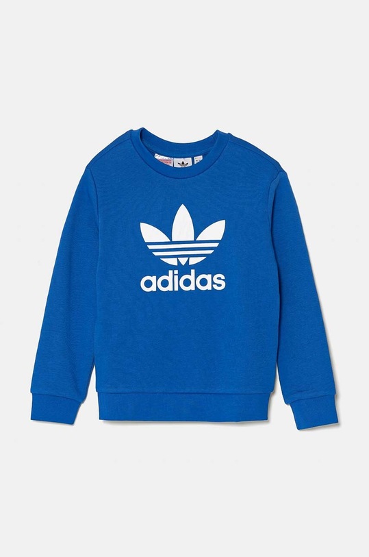 Dječja dukserica adidas Originals TREFOIL CREW IY7438 plava AW24