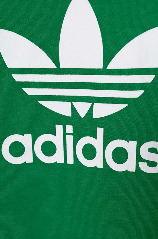 adidas Originals bluza dziecięca TREFOIL CREW zielony IY7439