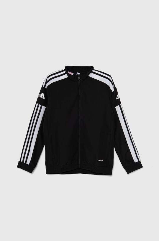 Детская кофта adidas Performance SQ21 PREKT без капюшона чёрный GK9552