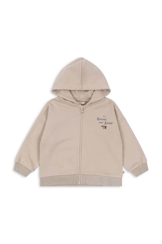 Konges Sløjd bluza dziecięca LOU SWEAT HOOD OCS KS101566 beżowy AW24