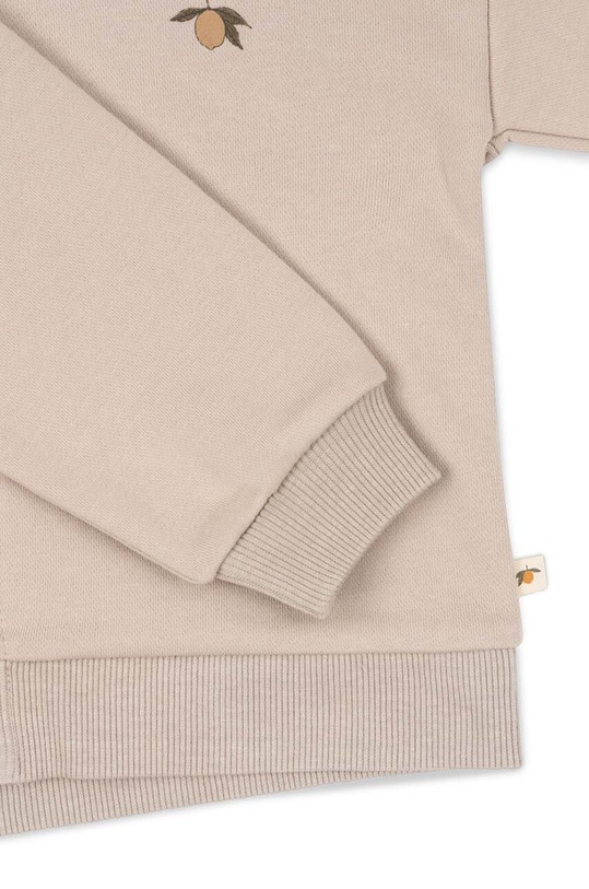Konges Sløjd bluza dziecięca LOU SWEAT HOOD OCS KS101566 beżowy