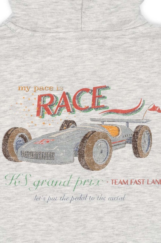 Κοριτσίστικα Παιδική μπλούζα Konges Sløjd LOU SWEAT HOOD OCS KS101566 γκρί