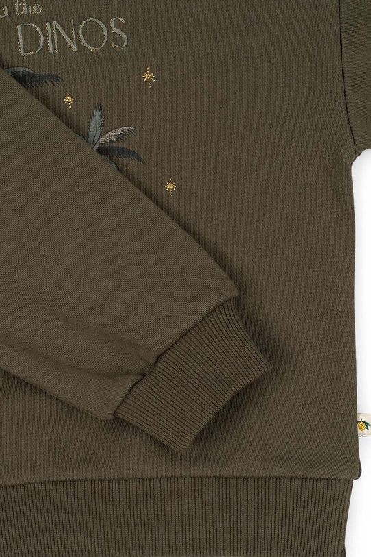 Konges Sløjd bluza dziecięca LOU SWEATSHIRT OCS KS101568 zielony
