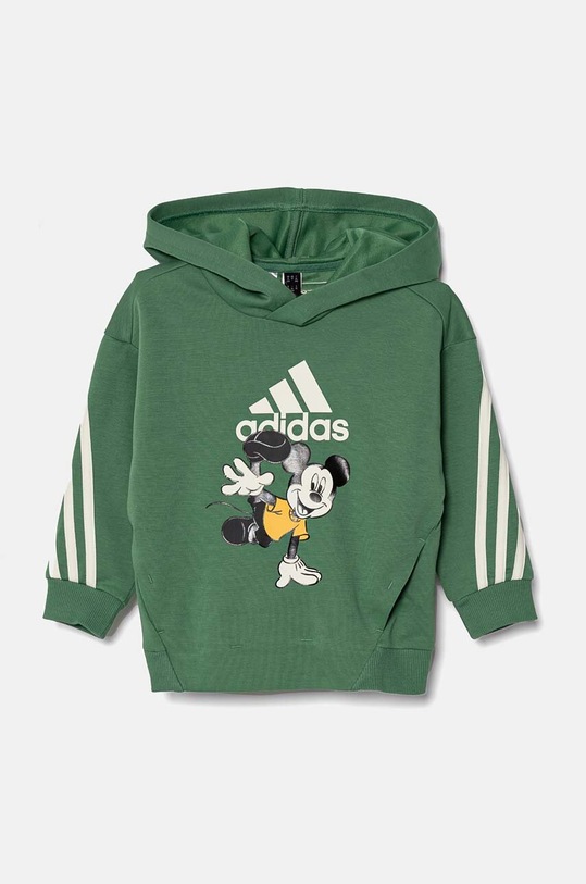 adidas bluza dziecięca LK DY MM SWT IW0672 zielony AW24