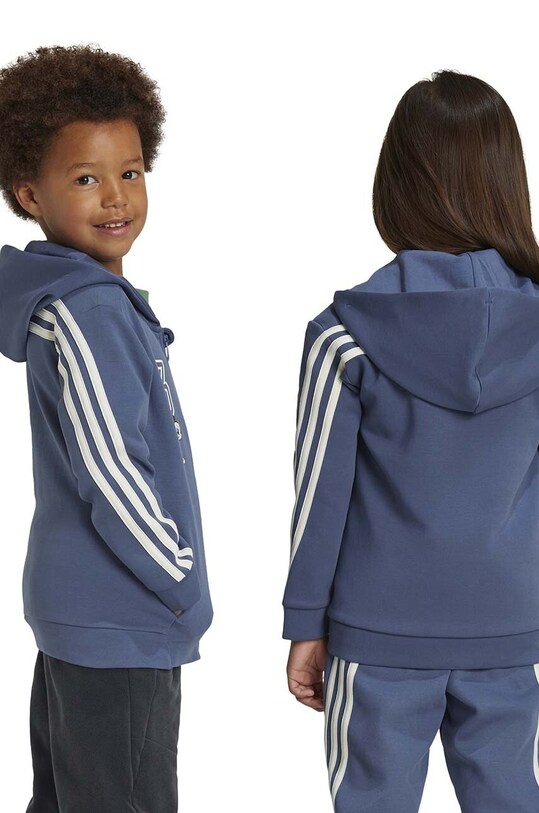 adidas bluza copii LK DY MM TT IW0674 albastru