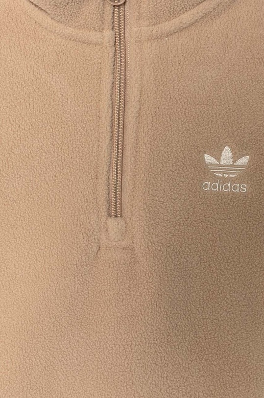 Chłopiec adidas Originals bluza polarowa dziecięca POLAR FLEECE HZ IX9831 beżowy
