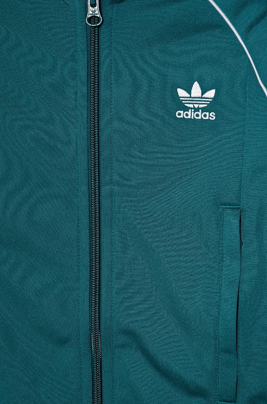 Dječja dukserica adidas Originals SST TRACK TOP tirkizna IY7452