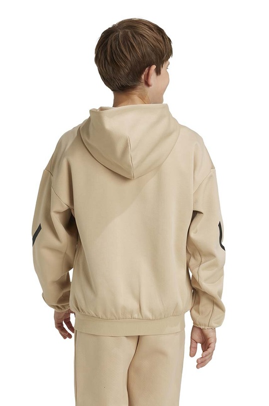 adidas bluza dziecięca J Z.N.E. HD JF2490 brązowy