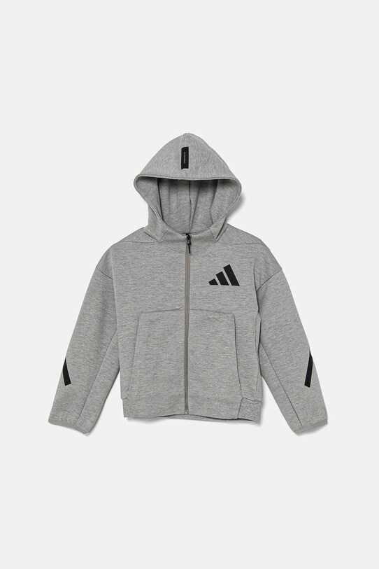 Дитяча кофта adidas J Z.N.E.FZ JI7548 сірий AW24
