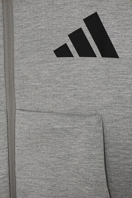 Дитяча кофта adidas J Z.N.E.FZ сірий JI7548