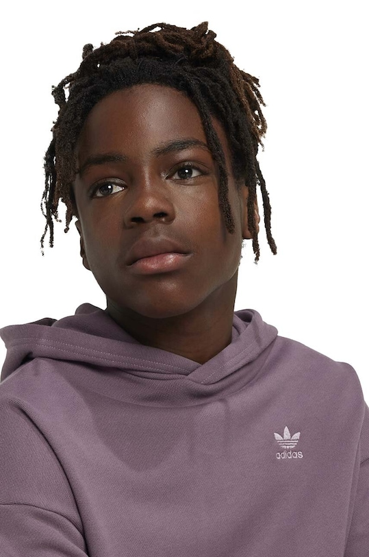 Dječja pamučna dukserica adidas Originals HOODIE IX7616