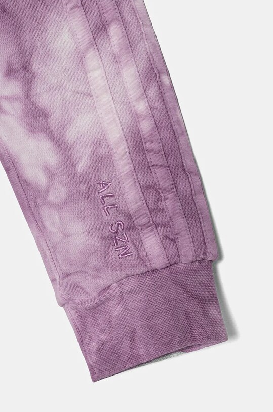 Дитяча кофта adidas J SZN W 1/2 ZIP IY7838 фіолетовий