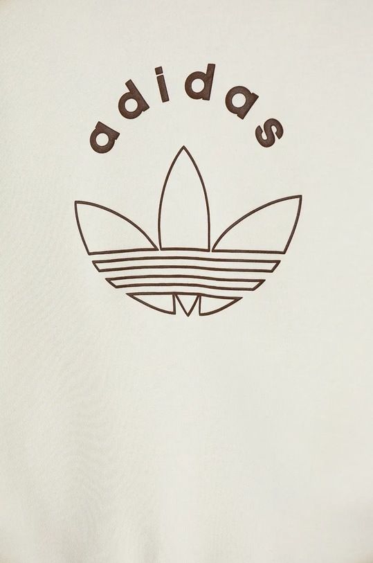 Chłopiec adidas Originals bluza dziecięca CREW IY9546 beżowy