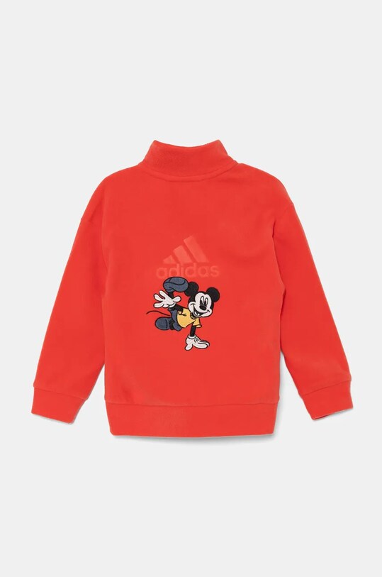 Дитяча флісова кофта adidas LK DY MM WI TT IV9622 помаранчевий AW24