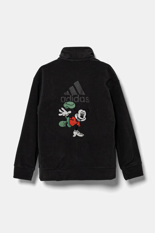 Дитяча флісова кофта adidas LK DY MM WI TT IW0675 сірий AW24