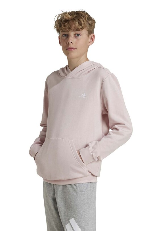 Дитяча кофта adidas J SL FC FL HD з капюшоном барвистий JF8745