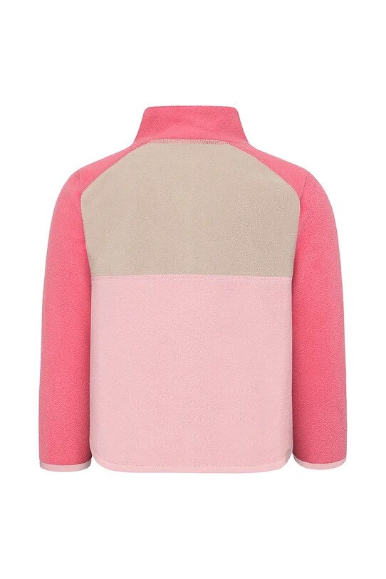 Κοριτσίστικα Βρεφική μπλούζα fleece Didriksons MONTE KIDS HALF BU 505590 ροζ