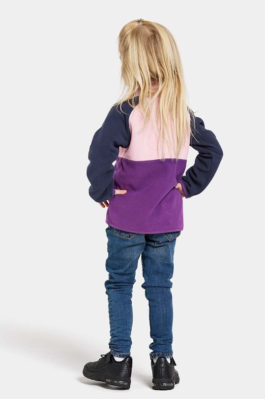 Didriksons hanorac polar pentru copii MONTE KIDS HALF BU 505590