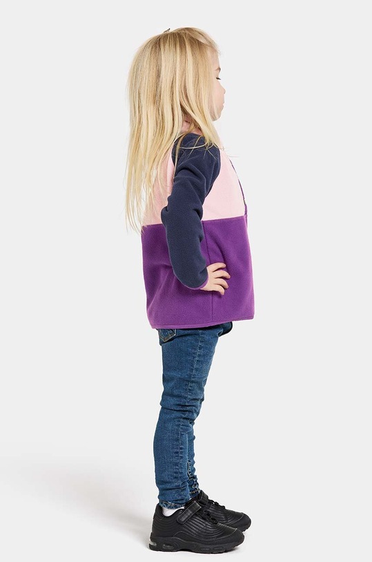 Didriksons hanorac polar pentru copii MONTE KIDS HALF BU 505590