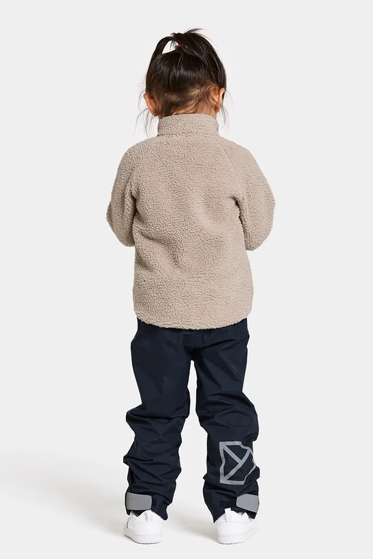 Βρεφική μπλούζα fleece Didriksons GIBBS KIDS FULLZIP μπεζ 505577