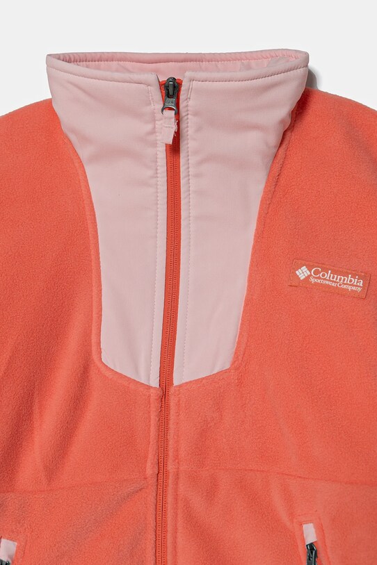 Chłopiec Columbia bluza polarowa dziecięca Sequoia Grove 2087631 pomarańczowy