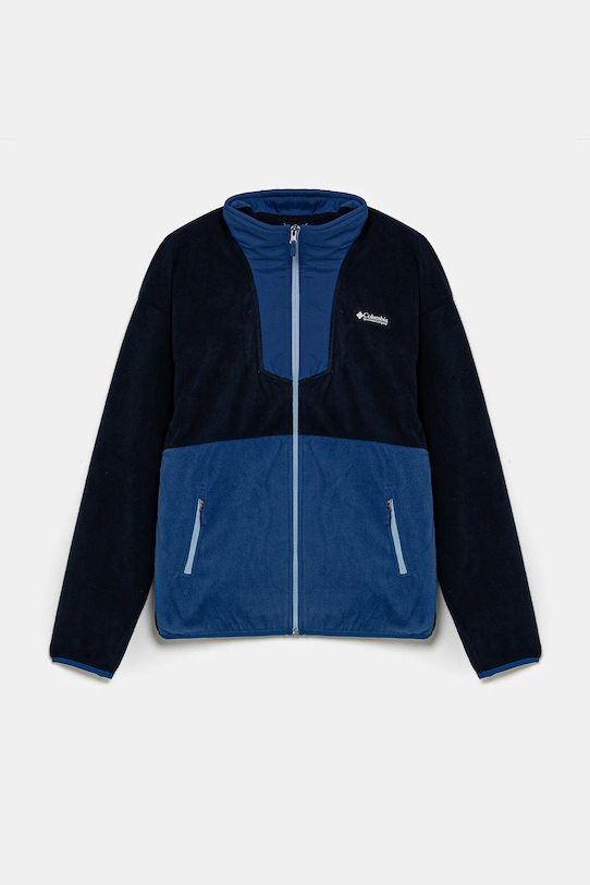 Columbia bluza polarowa dziecięca Sequoia Grove bez kaptura niebieski 2087631