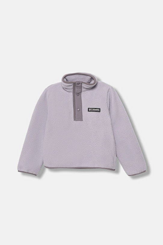 Детская куртка из флиса Columbia Helvetia без капюшона фиолетовой 2087831