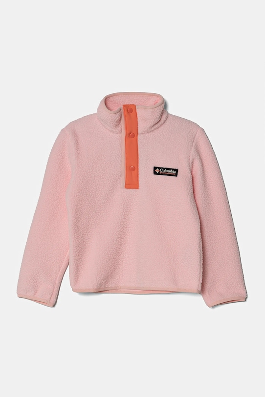 Детская куртка из флиса Columbia Helvetia без капюшона розовый 2087831